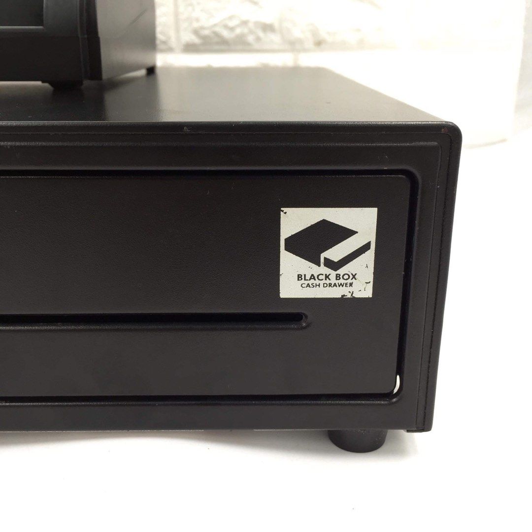 BLACK BOX BB330 POS Electronic Cash Drawer Box w/ Thermal Desktop ...
