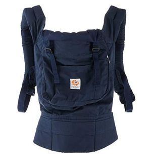 BNIB Ergobaby Organic Carrier - Midnight Navy