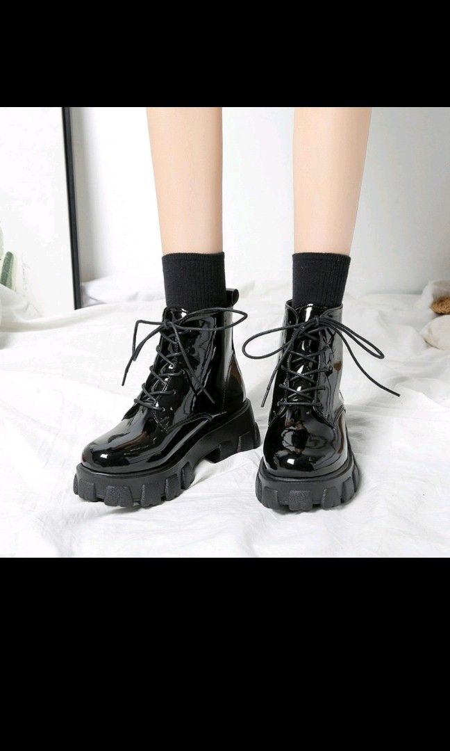 Sepatu boot korea style outlet