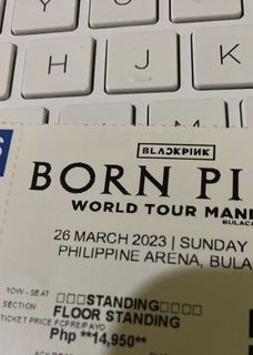 Born Pink VIP floor ticket
