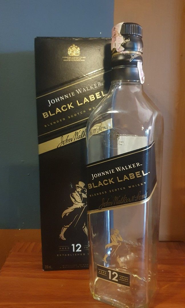 Botol bekas johnnie walker black label