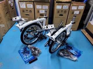 Brompton A Line model
A3E Aline white  M3E M3L M3R