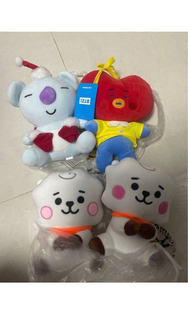 BTS BT21 Cooky Jungkook Purple Plush Doll Stuffed Toy LINE FRIENDS 2022  Japan
