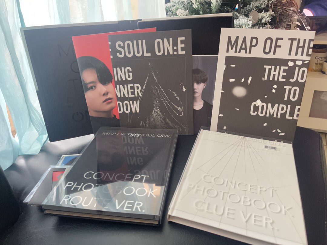 BTS Map of the SOUL ONE Concept Photobook Special Set, Hobbies & Toys