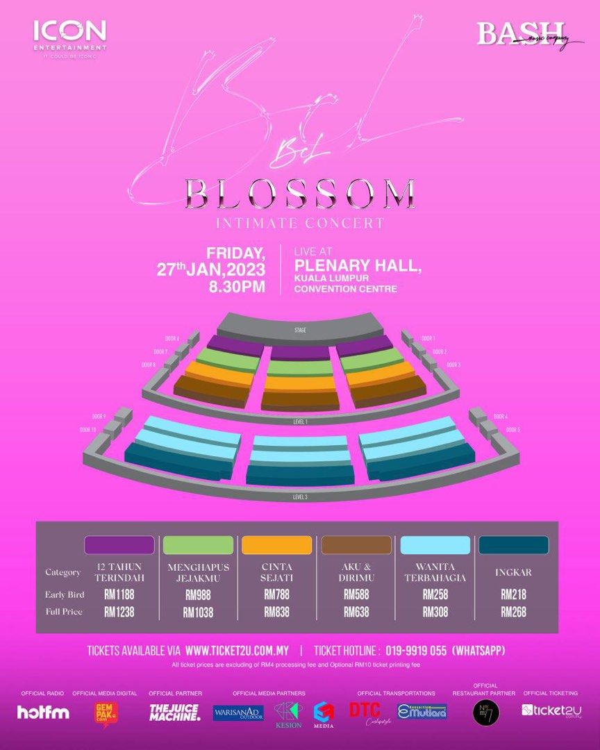 Blossom Seating Chart View Matttroy