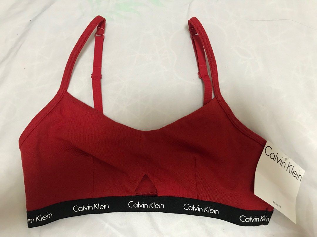 Calvin Klein 2 Pack Wirefree Bra, 女裝, 內衣和休閒服- Carousell