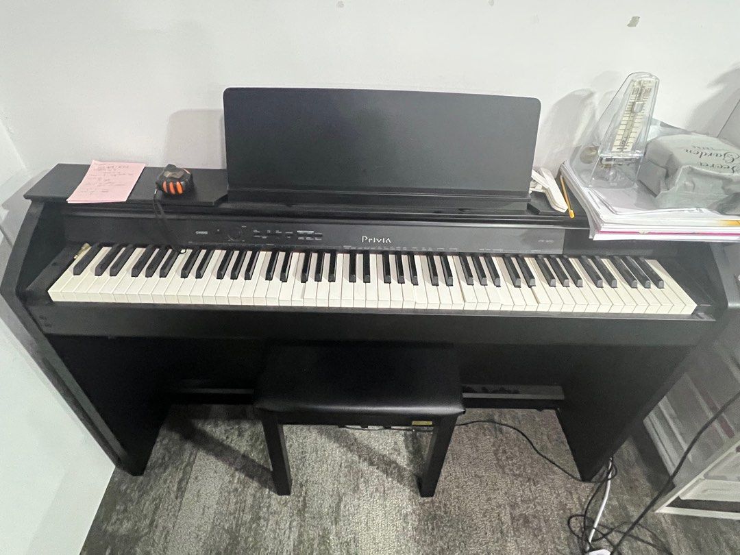 Casio Privia Music Keyboard Piano PX850 with bench included, Hobbies