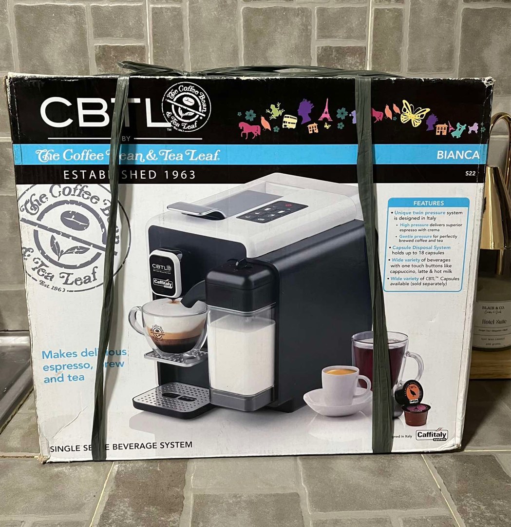 CBTL Coffee Machine Bianca, TV & Home Appliances, Kitchen Appliances