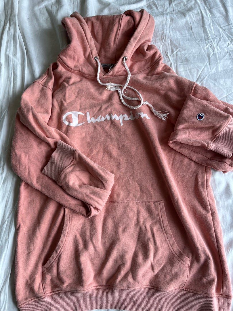 Champion sweater pink discount velvet