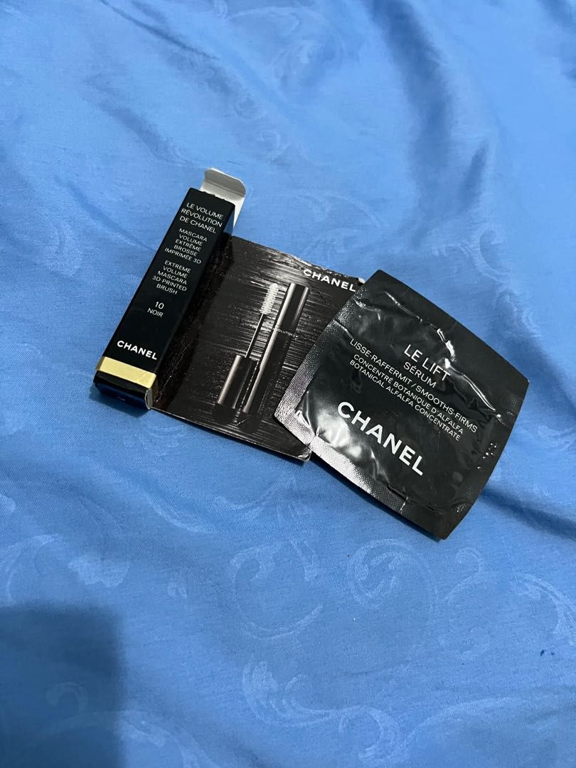 Chanel mascara FREE sample serum, Kesehatan & Kecantikan, Rias Wajah di