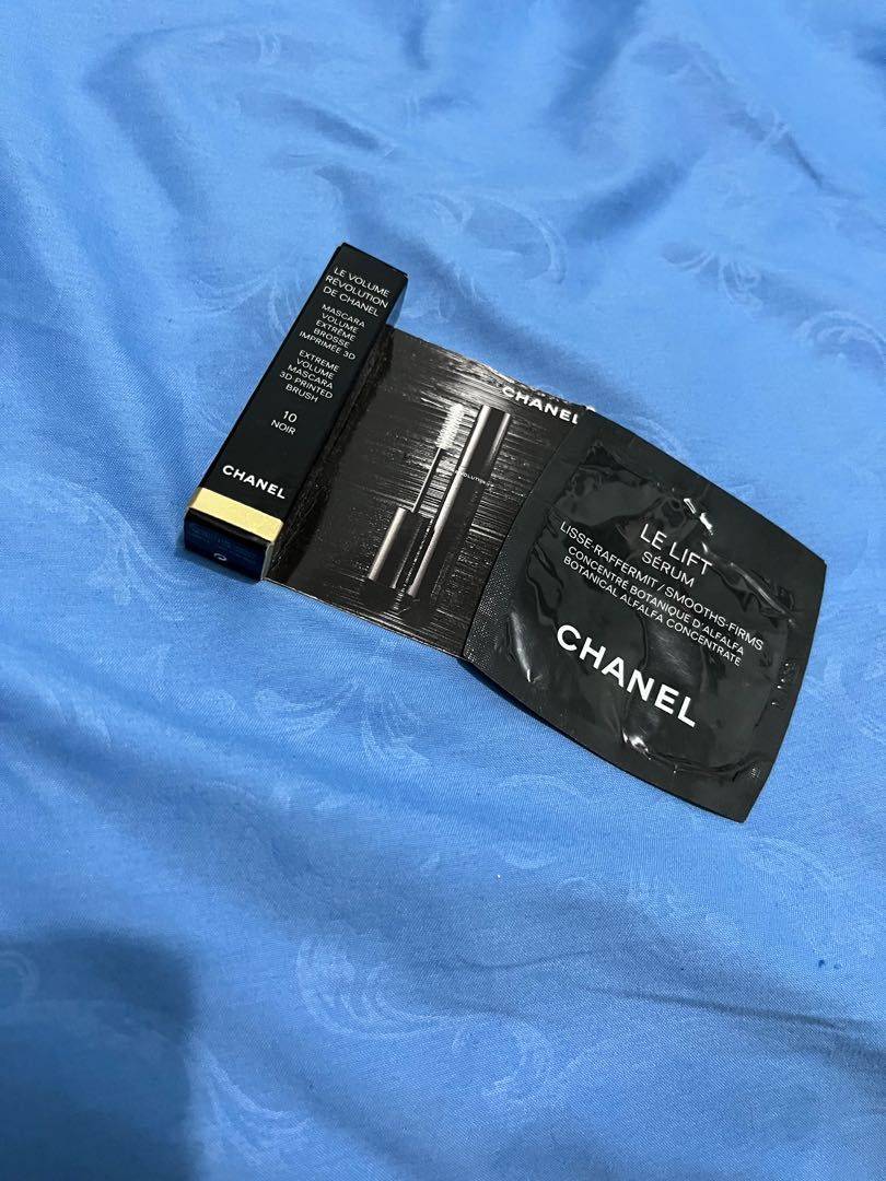 Chanel mascara FREE sample serum, Kesehatan & Kecantikan, Rias Wajah di