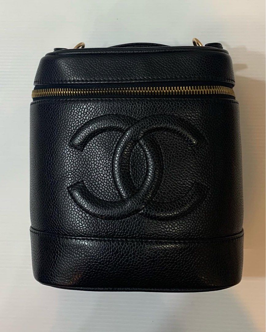 Chanel Vintage Vanity Case, Luxury, Bags & Wallets on Carousell