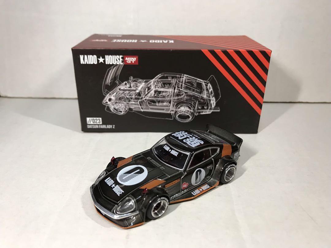 Chase Minigt Kaido House 023 Nissan Fairlady Z MINI GT, 興趣及遊戲, 玩具& 遊戲類-  Carousell