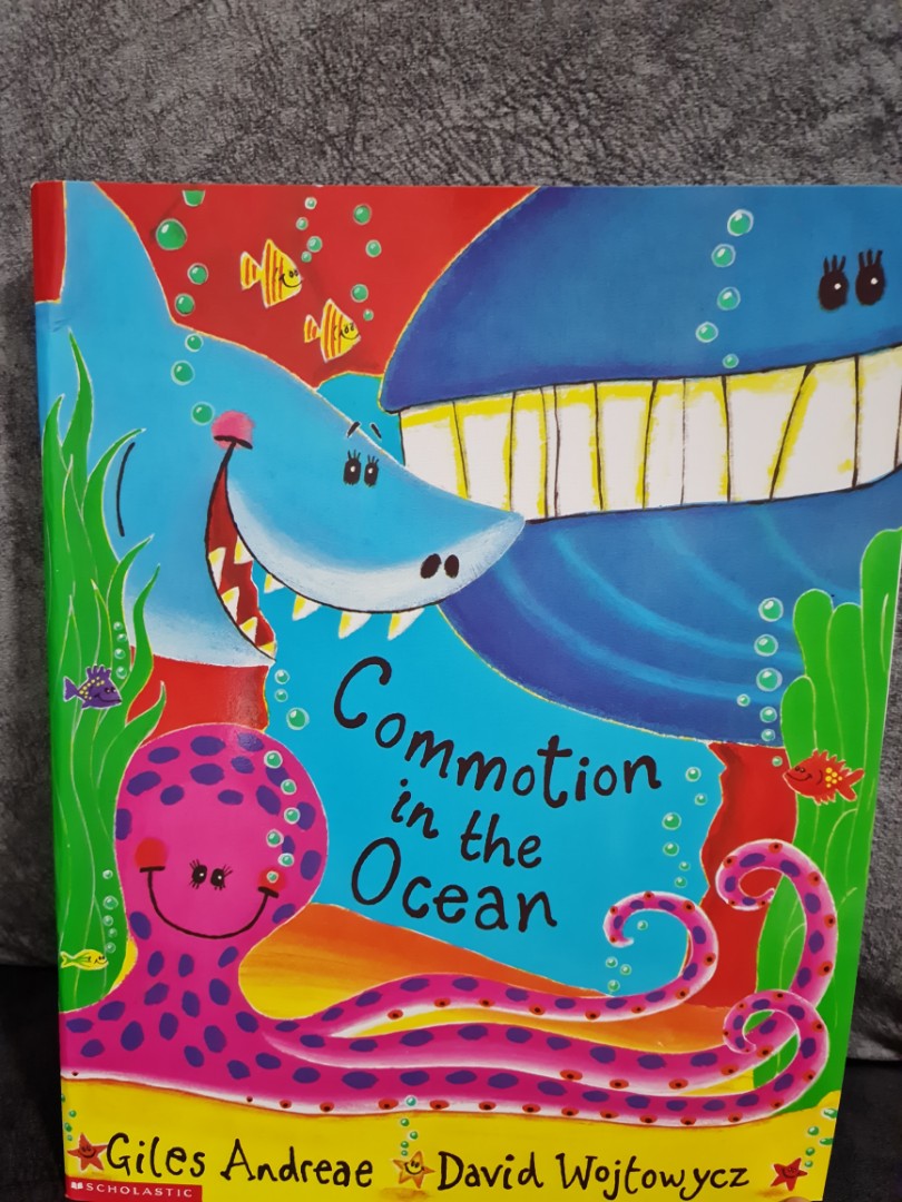 Children picture book , commotion in the ocean, Hobbies & Toys, Books ...