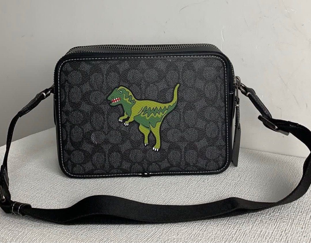 Coach Dino Camera Bag, Men's Fashion, Bags, Sling Bags on Carousell