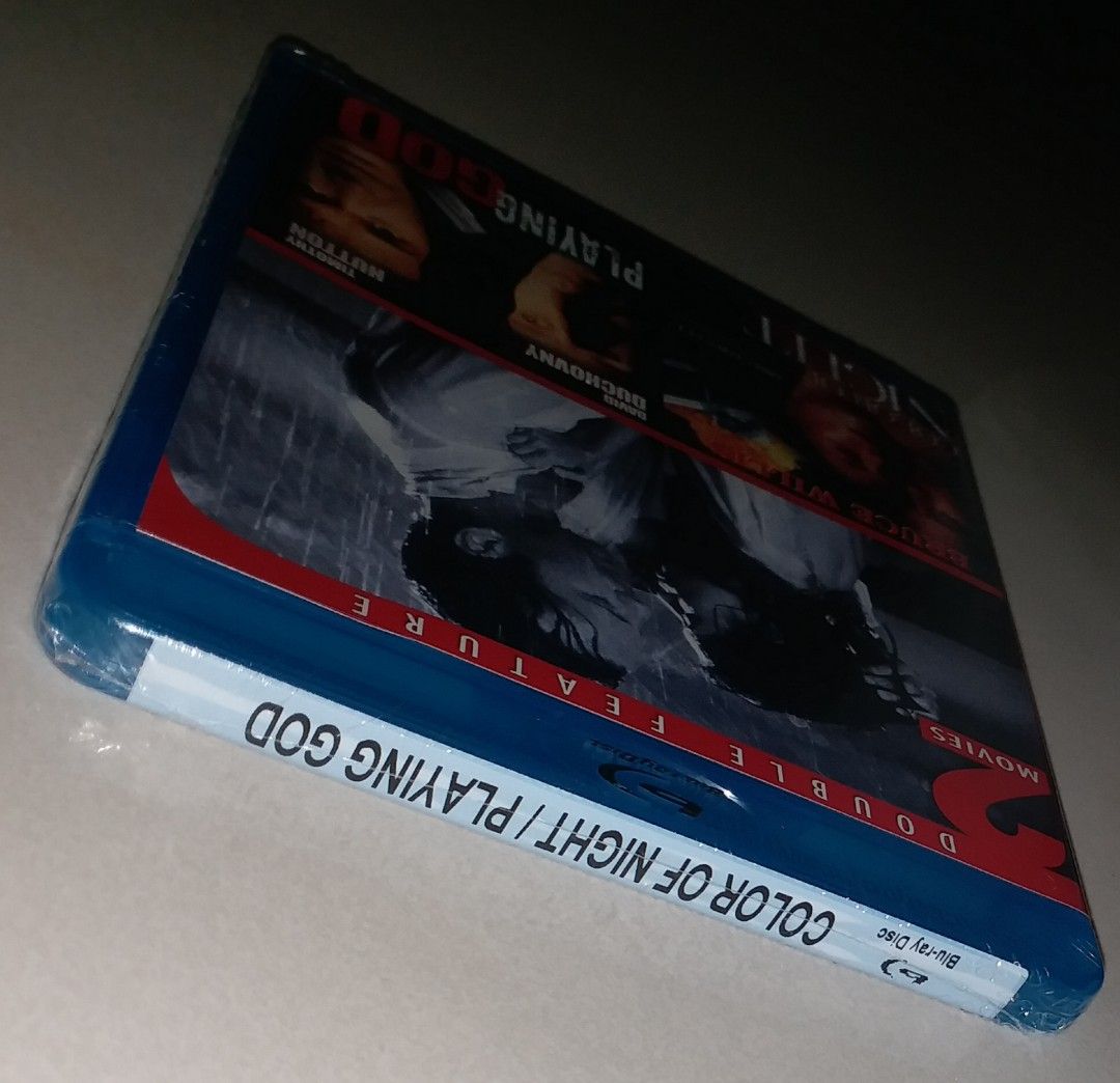 2 Movies Bluray 【 Color of Night 夜色+ Playing God 地獄天使