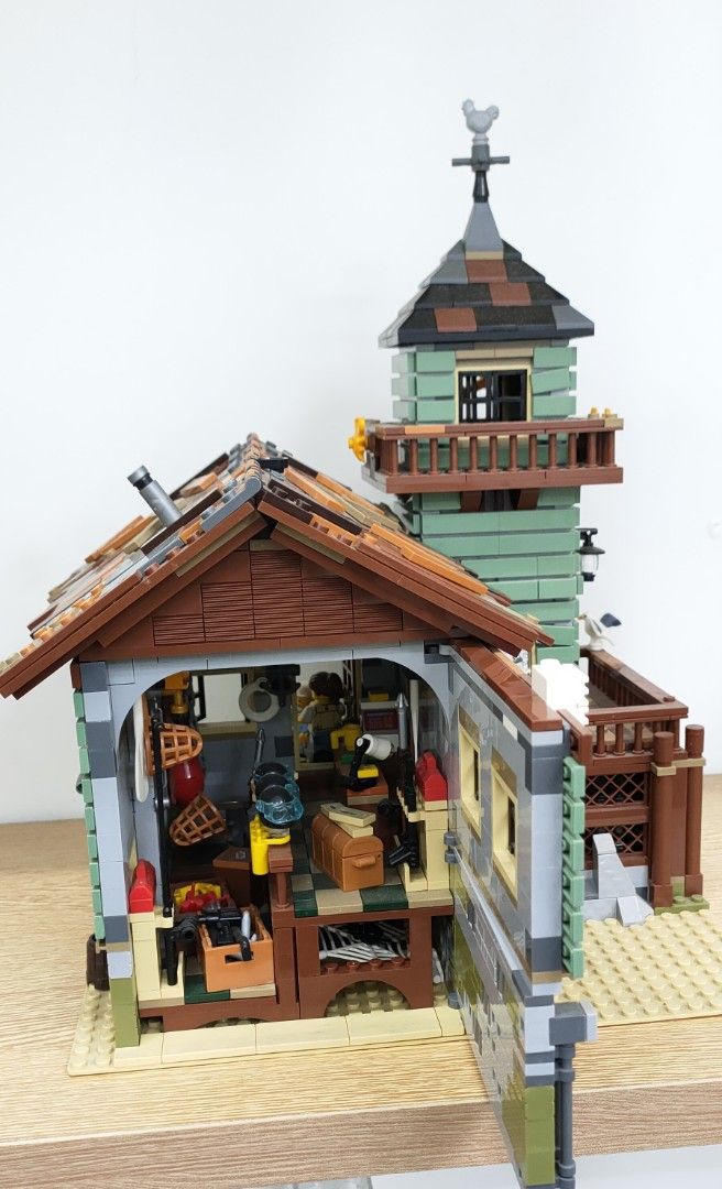 Compatible Lego 21310 Old Fishing Store Used, Hobbies & Toys, Toys & Games  On Carousell