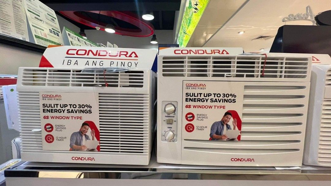 CONDURA WINDOW TYPE AIRCON (MANUAL /REMOTE /INVERTER TYPE), TV & Home