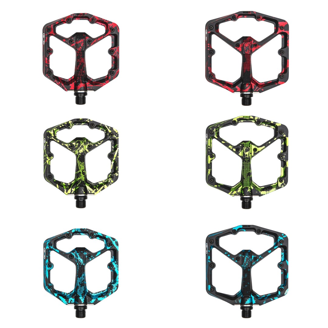 Crank Brothers Stamp 7 Limited Edition Dark Green Collection Pedals main image 1