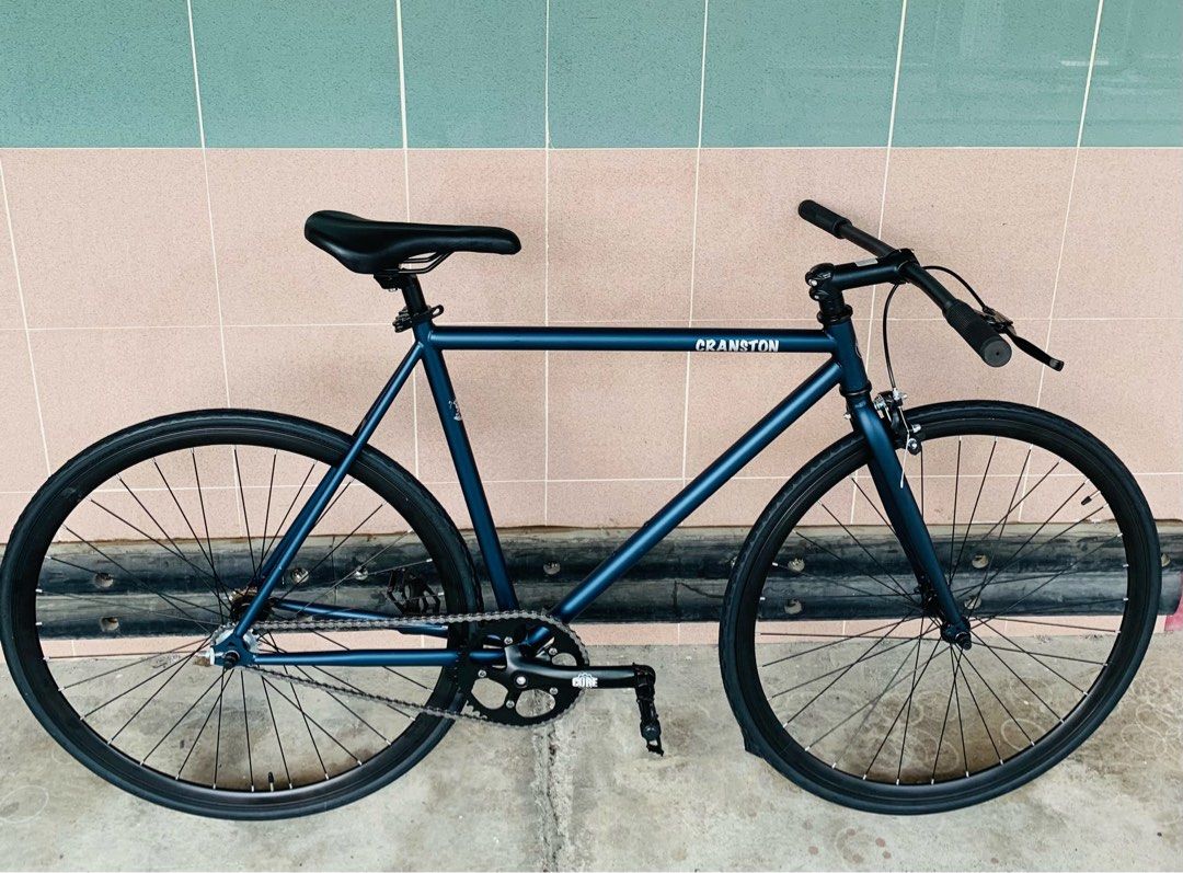 Cranston Fixie. Fixed gear . Single Speed bicycle. with brake