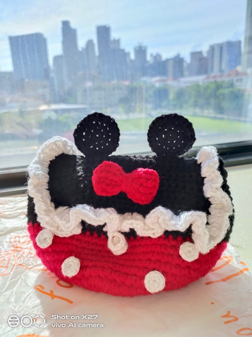 Mickey mouse crochet bag outlet