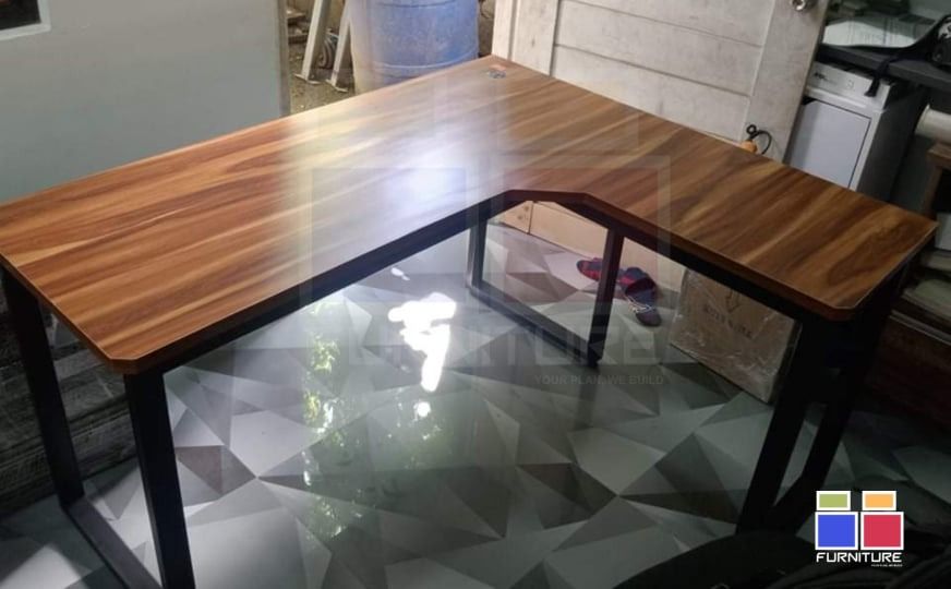 CUSTOMIZED L SHAPE TABLE/OFFICE TABLE MADE TO ORDER MESSAGE ME NOW ...