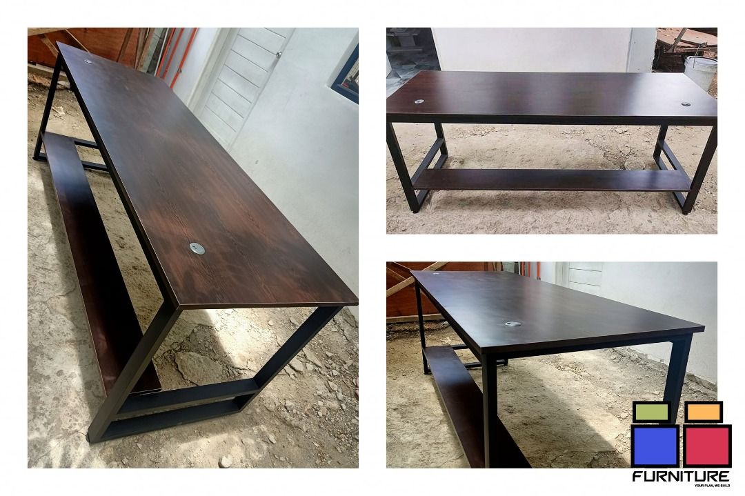 CUSTOMIZED STRAIGHT TABLE / OFFICE TABLE MADE TO ORDER MESSAGE ME NOW ...