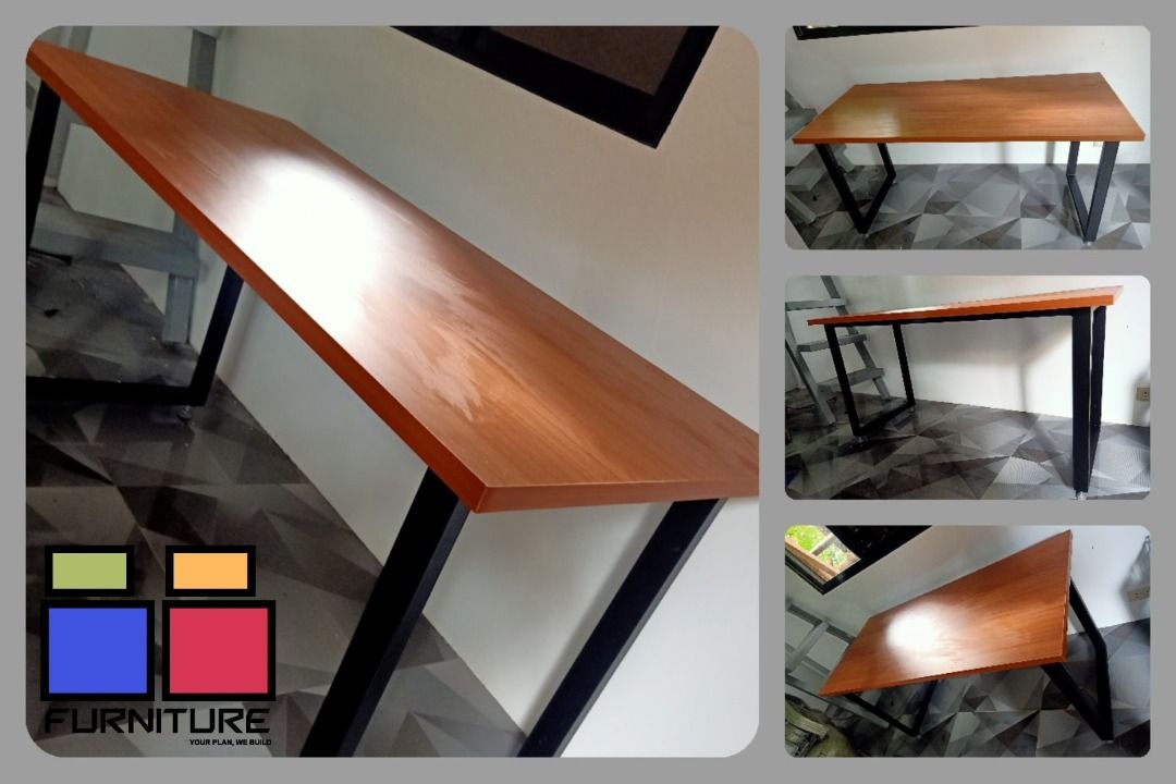 CUSTOMIZED STRAIGHT TABLE / OFFICE TABLE MADE TO ORDER MESSAGE ME NOW ...