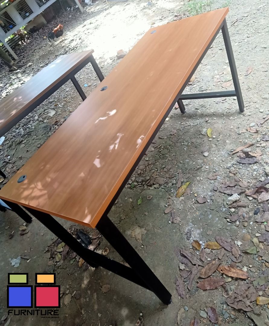 CUSTOMIZED STRAIGHT TABLE / OFFICE TABLE MADE TO ORDER MESSAGE ME NOW ...