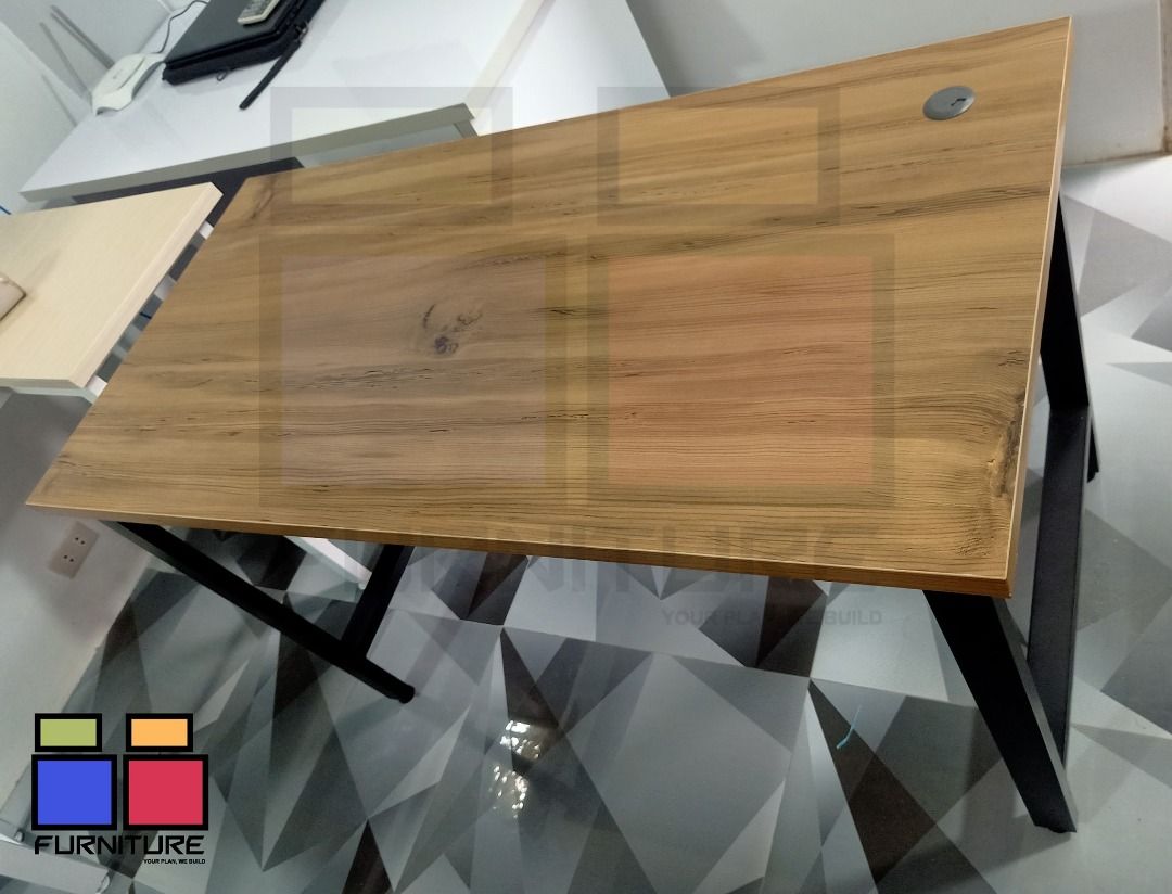 CUSTOMIZED STRAIGHT TABLE / OFFICE TABLE MADE TO ORDER MESSAGE ME NOW ...