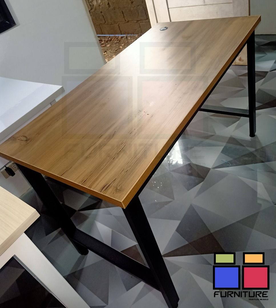 CUSTOMIZED STRAIGHT TABLE / OFFICE TABLE MADE TO ORDER MESSAGE ME NOW ...