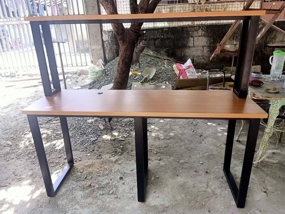 CUSTOMIZED STRAIGHT TABLE / OFFICE TABLE MADE TO ORDER MESSAGE ME NOW ...