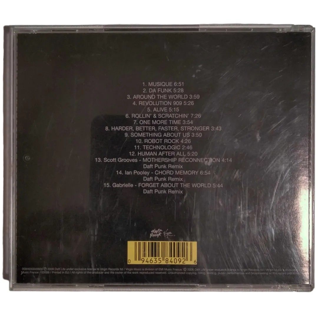 Daft Punk CD, Hobbies & Toys, Music & Media, CDs & DVDs on Carousell