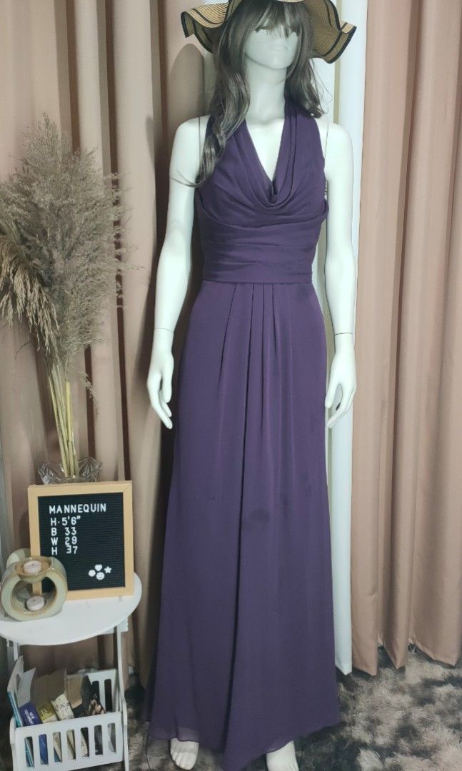 Plum dresses deals david's bridal