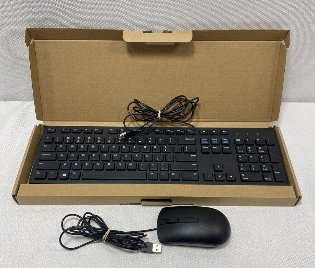 Dell Wired Keyboard and Mouse, Computers & Tech, Parts & Accessories