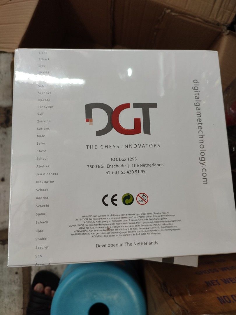 DGT Chess Set (Category: Other Sports Equipment and Supplies) located in Manila. Submitted by min_yoongi (Listing ID 1198682201, Image 2). Description: Re stock ! DGT Chess Set Starter Box Included: - Foldable Chess Board - Chess Pieces Pm for inquiries..