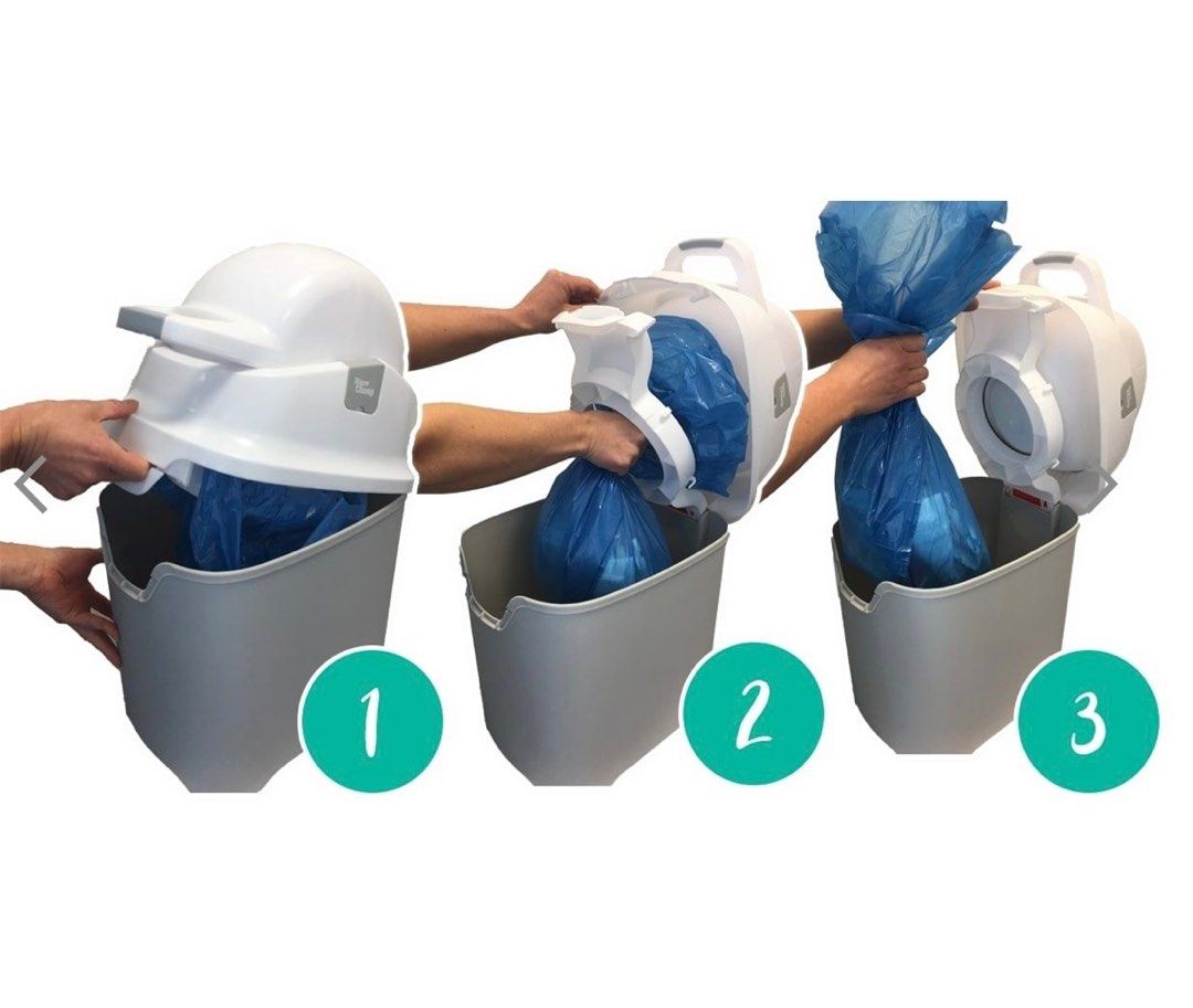 Diaper Bin Diaper Champ ONE Odorless Diaper Bin Standard (40 NB