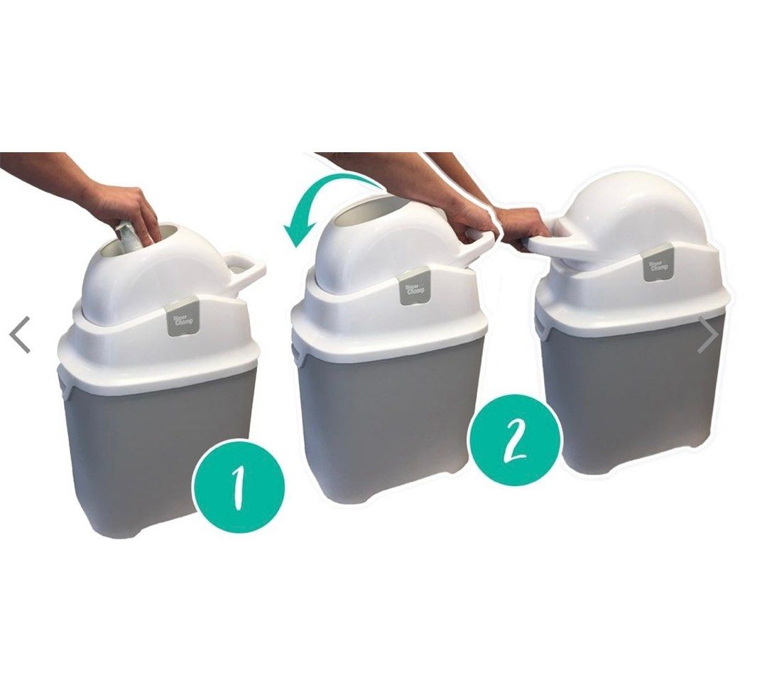 Diaper Bin Diaper Champ ONE Odorless Diaper Bin Standard (40 NB