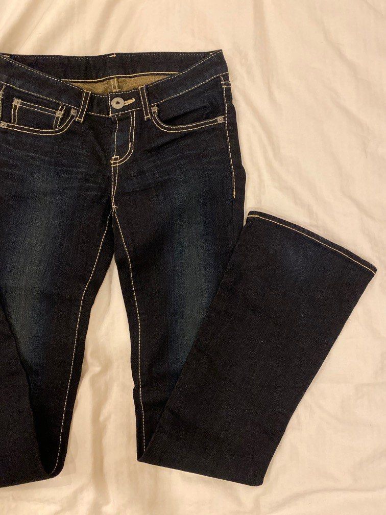 Downtown girl flared jeans, Women's Fashion, Bottoms, Jeans & Leggings