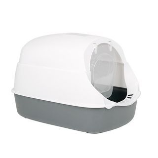Enclosed Cat Litter Box with Scoop