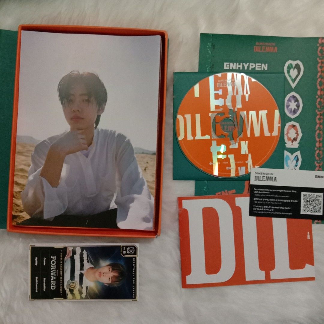 ENHYPEN Dimension: Dilemma Album (Unsealed), Hobbies & Toys