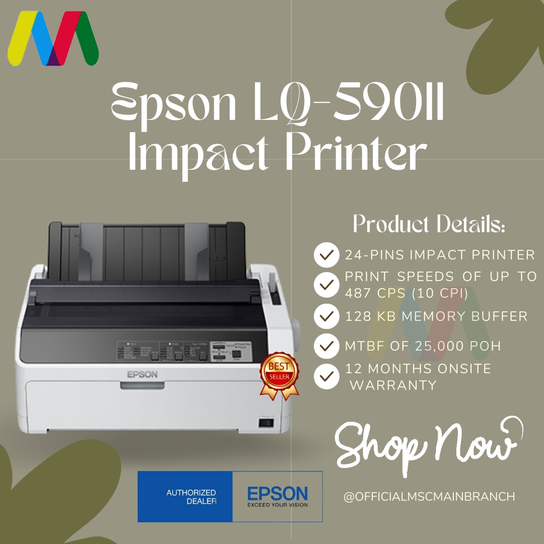 Epson LQ590II Impact Printer for SALE, Computers & Tech, Printers