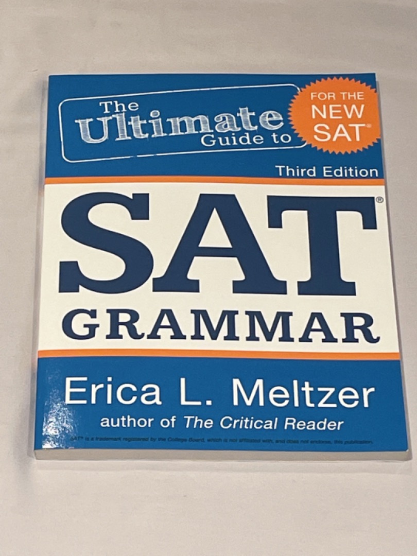 Erica Meltzer SAT Grammar The Ultimate Guide to the SAT Third Edition