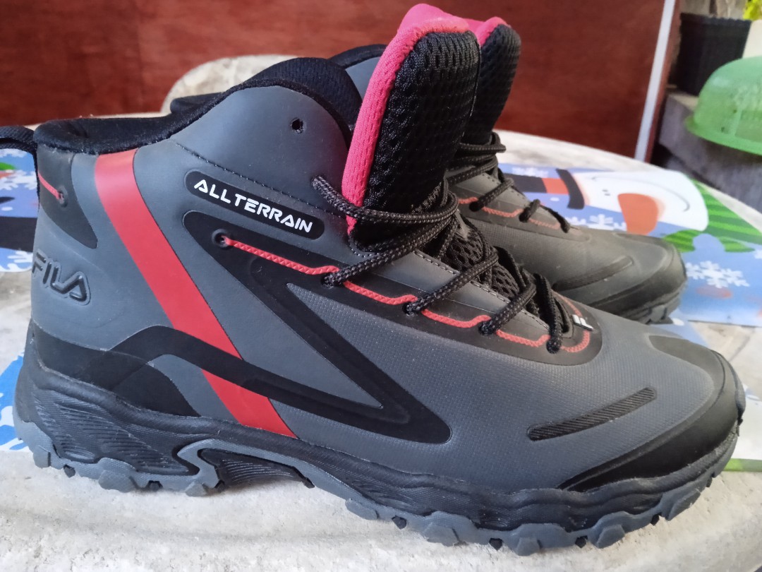 Fila All Terrain Mid Mens Outdoor Hiking Shoes, Men's Fashion, Footwear,  Sneakers on Carousell