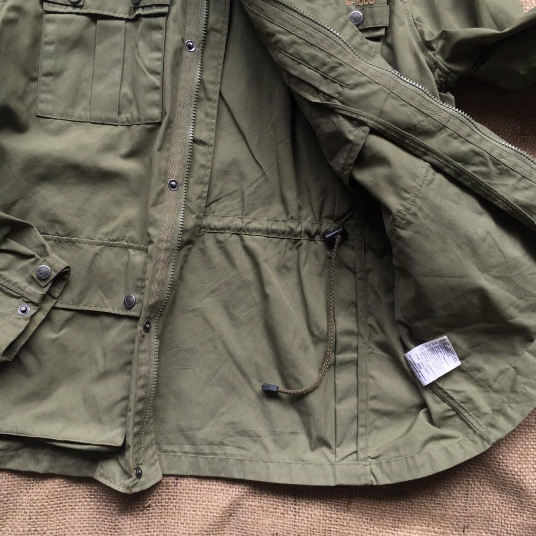 Fjallraven G1000 oban jacket Fesyen Pria Pakaian Baju Luaran