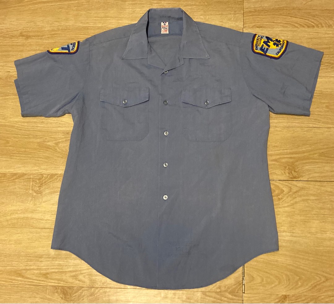 Flying Cross uniform work shirt, Men's Fashion, Tops & Sets, Tshirts
