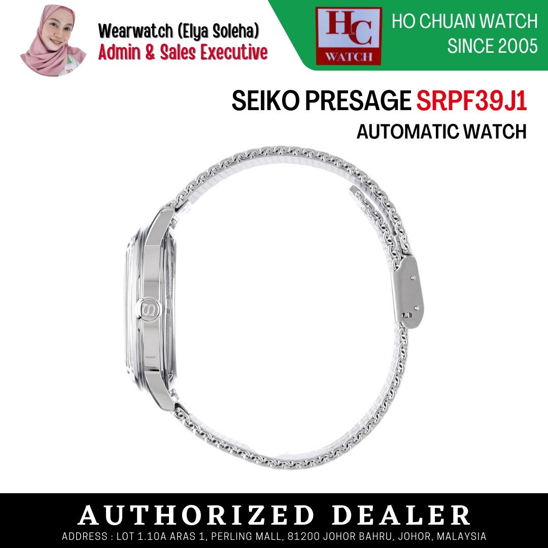 FREE SHIPPING + FREE GIFTS] SEIKO PRESAGE SRPF39J1 COCKTAIL MARGARITA  GENT'S WATCH, Luxury, Watches on Carousell