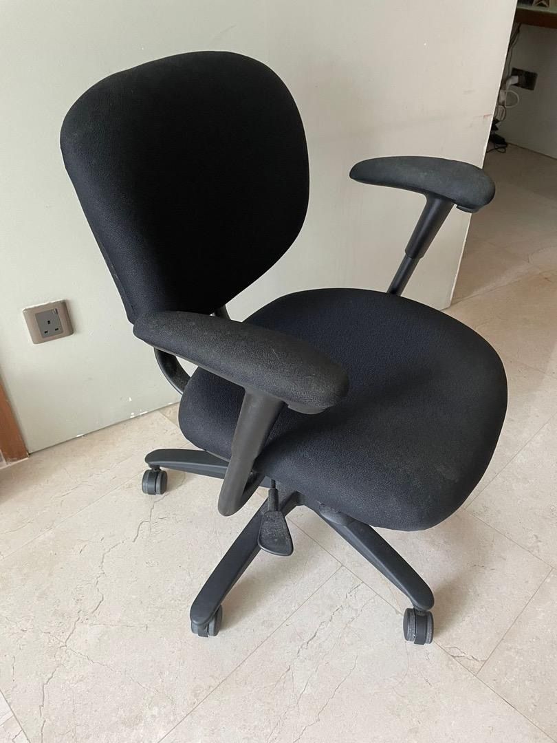 Haworth office chair, Furniture & Home Living, Furniture, Chairs on