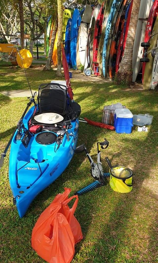 Hobie sport kayak, Sports Equipment, Fishing on Carousell
