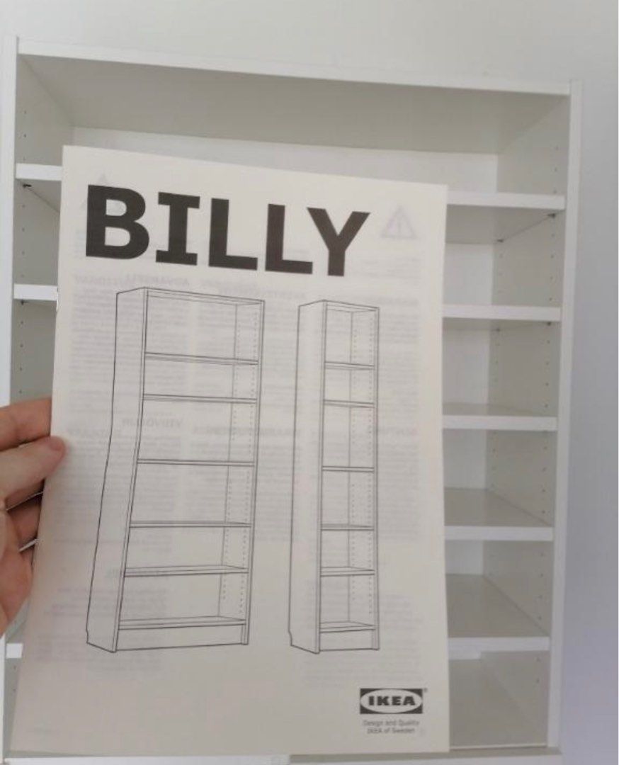IKEA Billy, Furniture & Home Living, Furniture, Shelves,